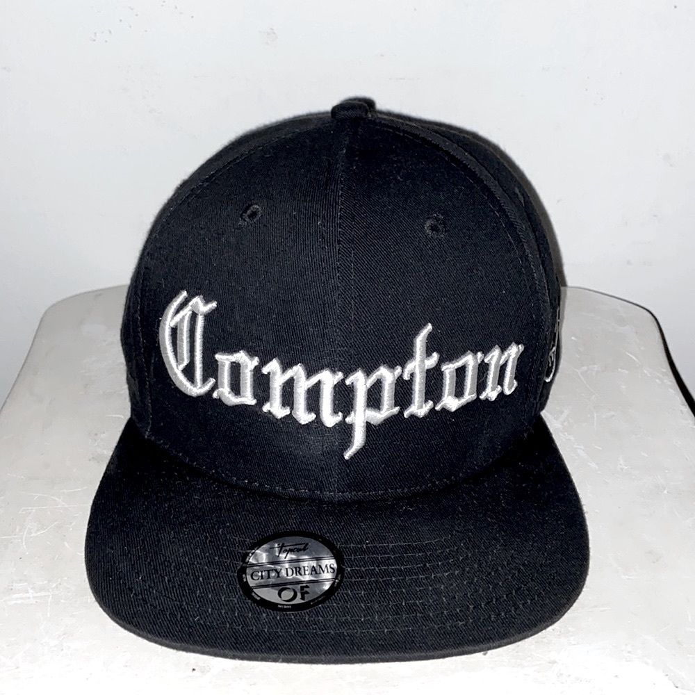 The City of ‘Compton’ Eazy-E Graphic Print under the Brim SnapBack 1/1 Custom‌‌